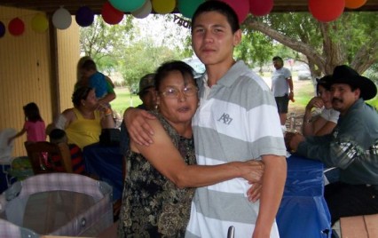 Joaquin and his mother (Luna/Mendoza Family)